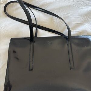 RARE Large Prada Spazzolato Tote Carolyn Bessette Kennedy Style Archival 90s
